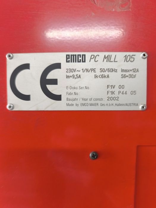 Фрезерний верстат ЧПК Фрезерний ЧПУ EMCO PCMILL 105