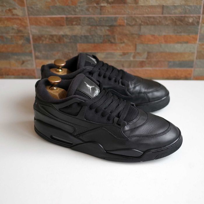Кросівки Air Jordan 4 Rm Low Black FQ7939-004 оригінал 46 розмір шкіра
