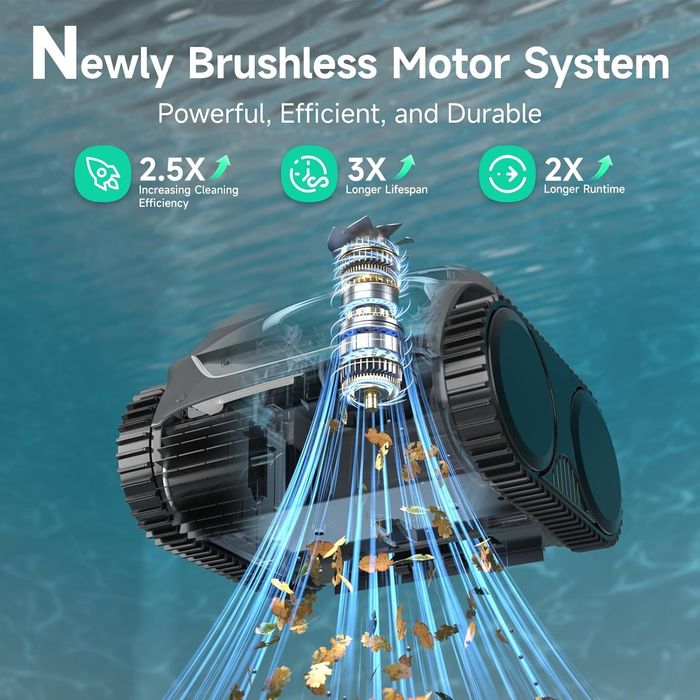 Robô Aspirador de Piscina WYBOT C2 (S/ Fio) – Modelo 2026 NOVO