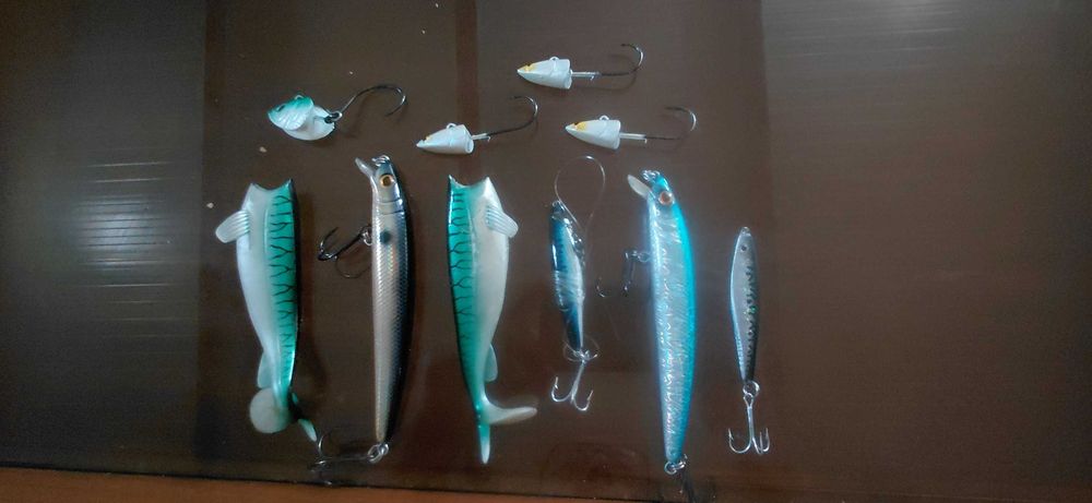 Material de pesca novo (spining )