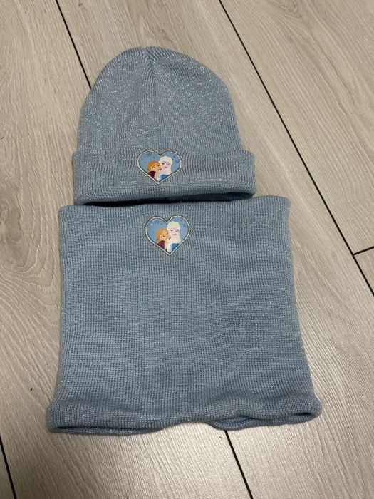 Новий Disney Frozen комплект: шапка та снуд, блакитний холодне серце