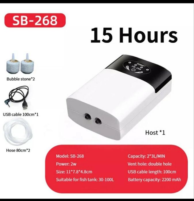 Компресор з акумулятором та usb комресора