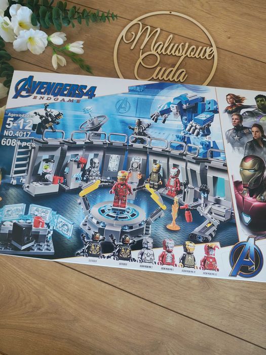 Klocki Avengers \ ilość elementów 608