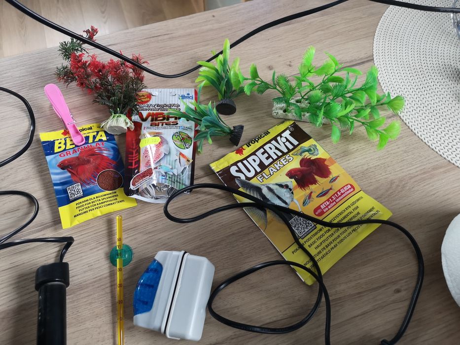 Akwarium 35 l z wyposażeniem