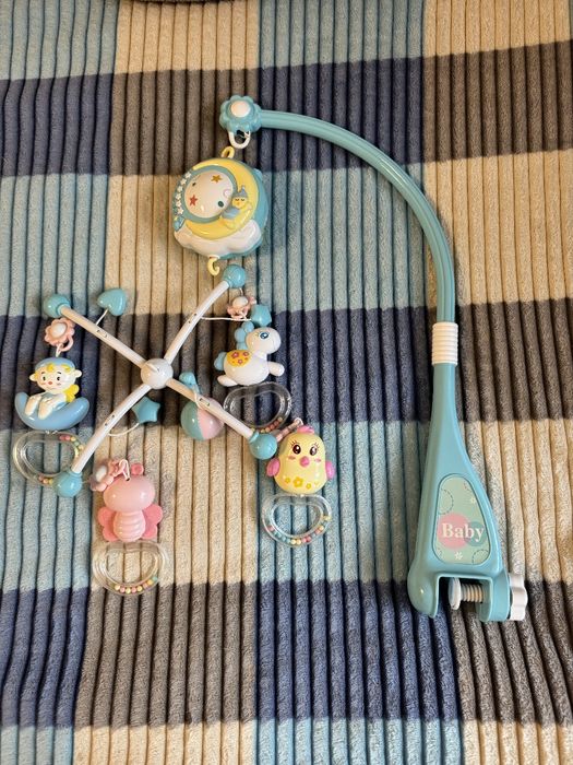 Мобиль ~150 мелодий и звуков, ночник (с пультом)