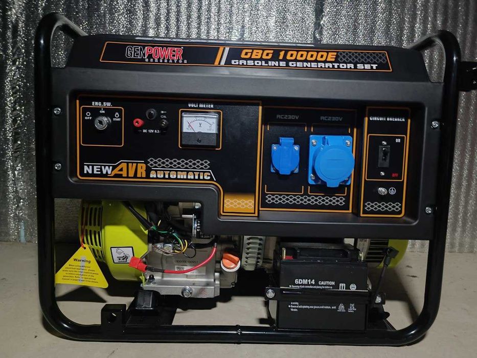 Генератор бензиновий GBG 10000E 8 кВт