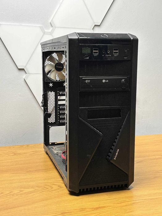 Корпус Zalman ATX 2x 120mm fan вживаний для офісного ПК KLAVAcomp