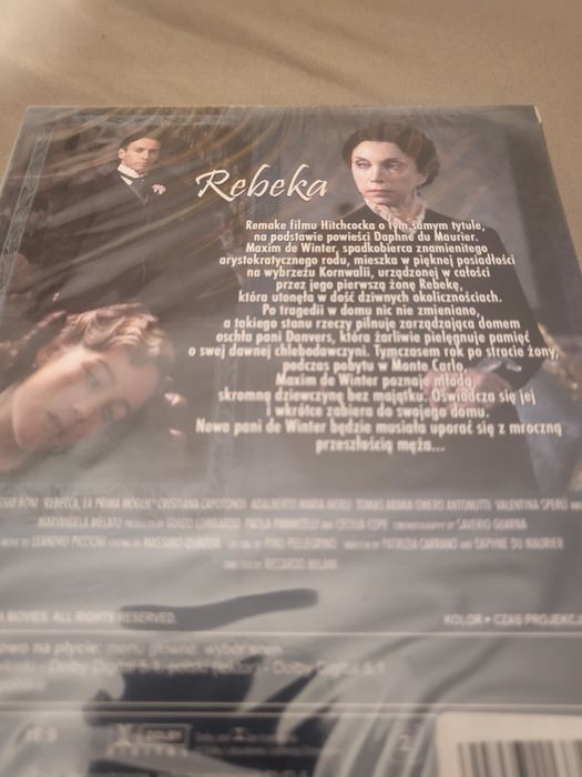 Rebeka, film DVD.  Nowy, w folii