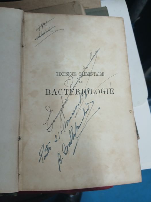 Salomonsen, Technique Elementaire de Bacteriologie  1891