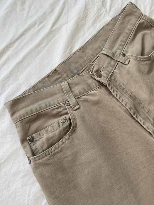 jeansy beżowe dallas jeans s m