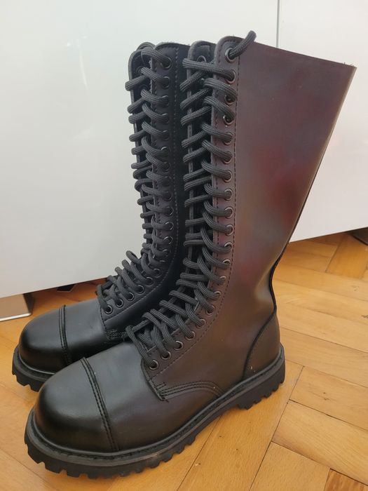 Oryginalne buty skórzane Brandit - Phantom 20 Hole r.39