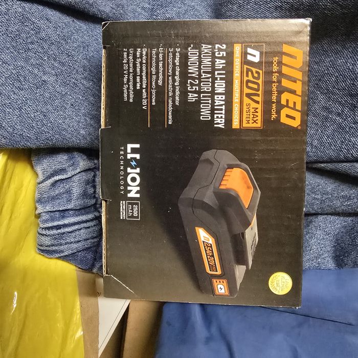 Bateria Niteo 20V 2.5 Ah
