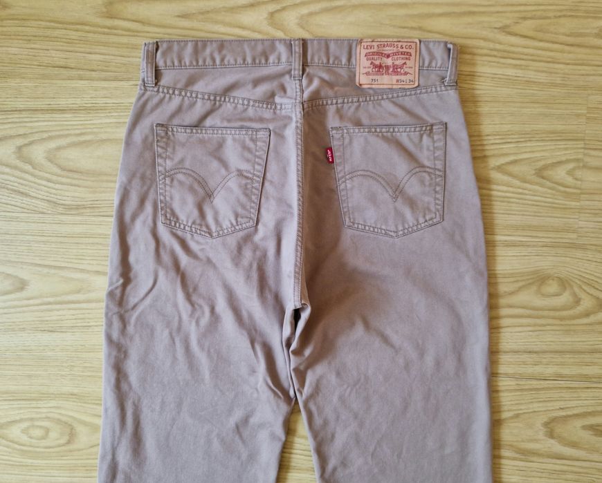 Джинси чоловічі Levi's 751 W34 L34 (Levis/Левайс) Original