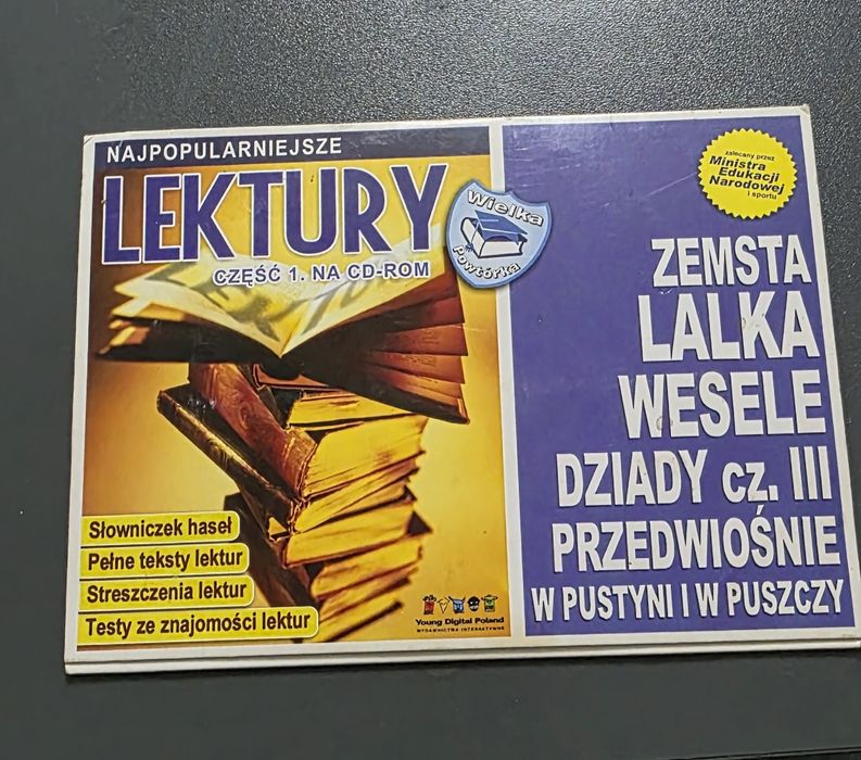 Najpopularniejsze Lektury płyta CD