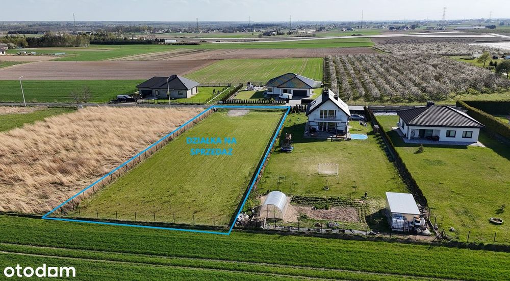 Działka budowlana 1800 m²  Charlęż, Gmina Spiczyn - Widok 3