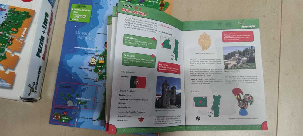 Mapa de Portugal, Science 4 you