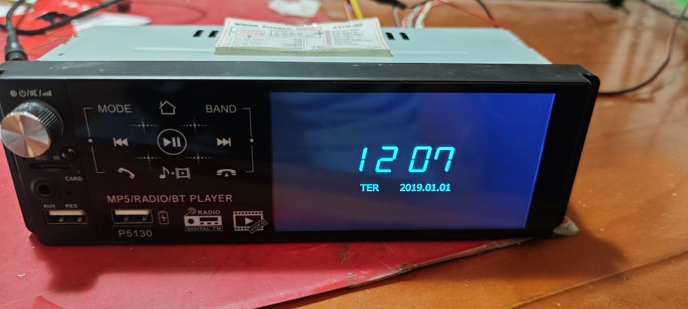 Rádio tátil como novo