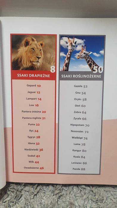 Książka nowa "Świat zwierząt "
