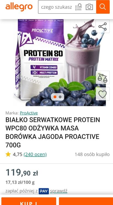 Odżywka proteinowa