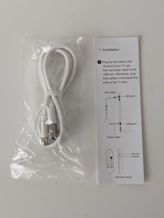 TV Stick Android 14 ATV | 4K | USB | WiFi 6 | 1+8G (2+16G) | BT | Utocin U11
