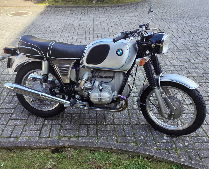 BMW R75/5 1970 Restaurada- Impecável-Clássica-BMW