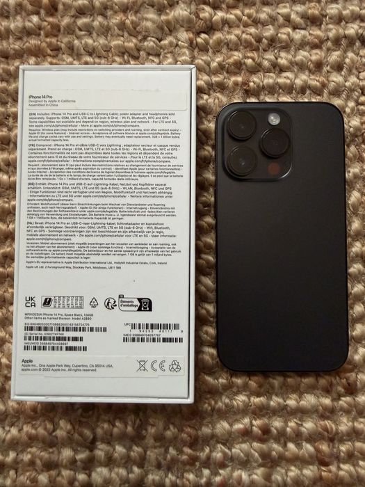 iPhone 14 Pro Space Black 128GB