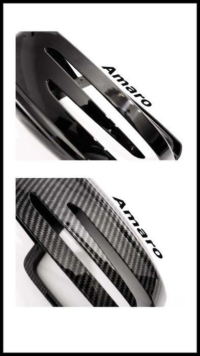 Capas de Espelhos Carbono/Preto (Mercedes AMG W176, W246, W204, W212)