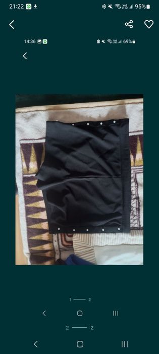 Spodenki ciazowe regulowane