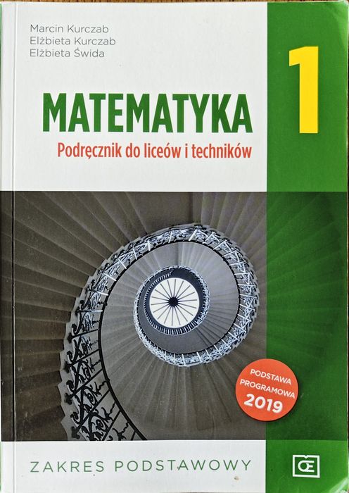 Matematyka 1 podręcznik podstawowy