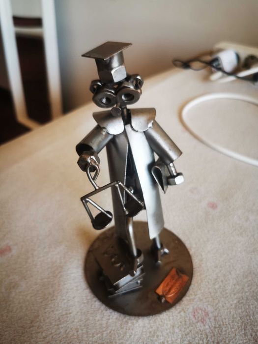Figura metal design hinz & kunst das original famosa marca