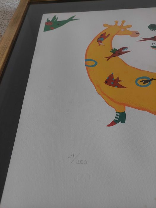 Serigrafia emoldurada