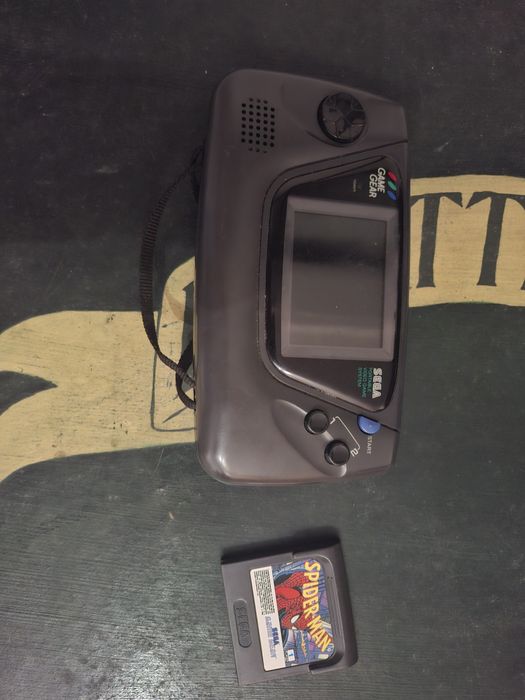 Game gear + jogo spider man