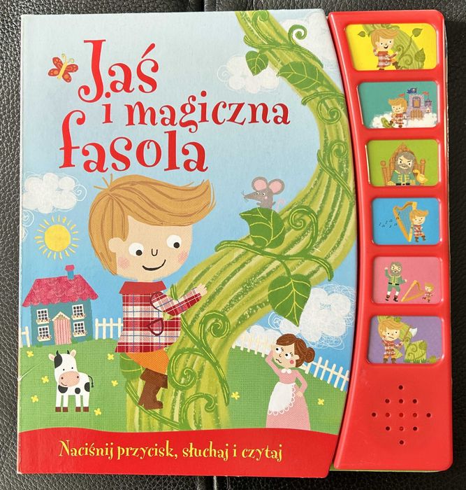 "Jaś i magiczna fasola" - książeczka dźwiękowa