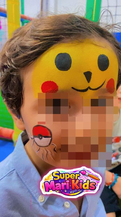 Pintura Facial Infantil & Modelagem de Balões