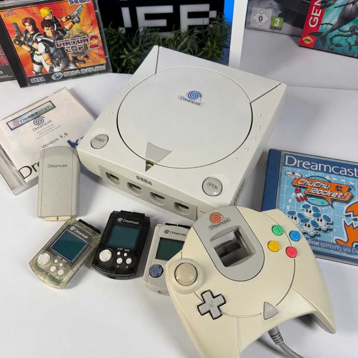 Консоль Sega Dreamcast Б/У Приставка Сега Дрімкаст Оригінальні ретро консолі SEGA