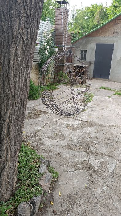 Садовая качель кокон