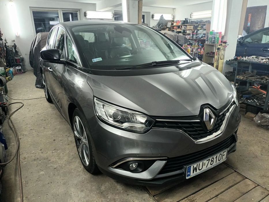 Renault Scenic Salon Polska, Oryginał Lakier, Skóry, Kamera Cofania, Android Auto