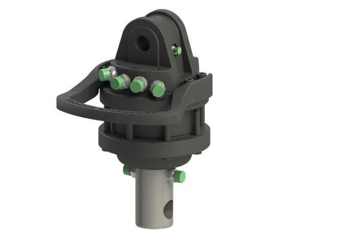 Rotator Hydrauliczny 3T trzpień Fi 49.5 mm
