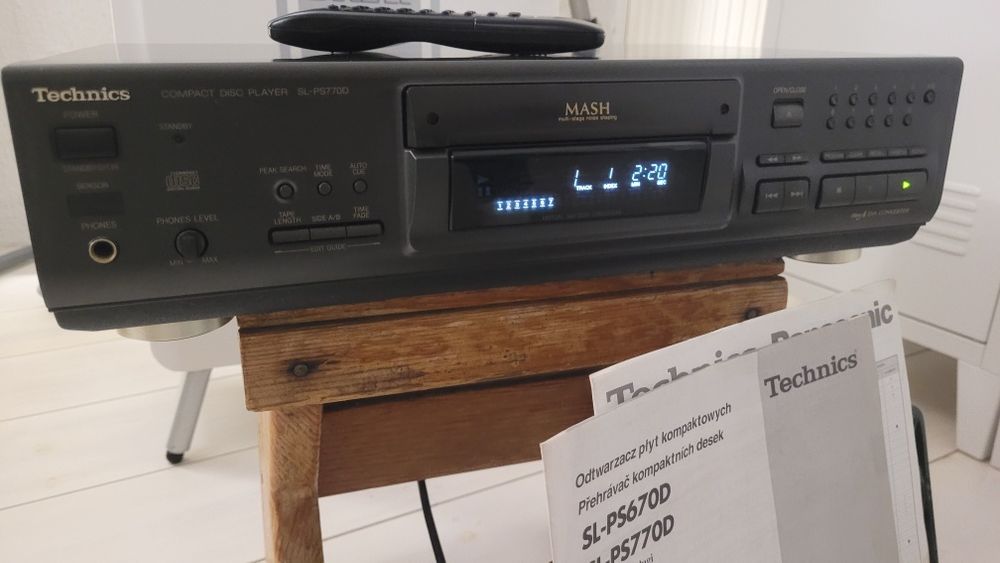 Odtwarzacz CD Technics SL-PS770D-jedyny taki na  OLX!