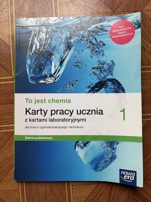 To jest chemia 1 karty pracy ucznia