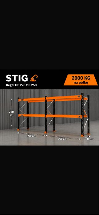 Regaly magazynowe