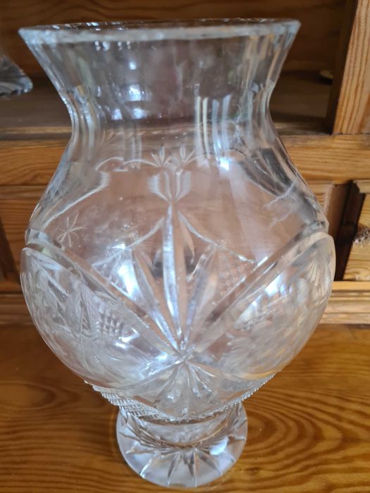 Kryształy z PRL - wazony, misy i inne