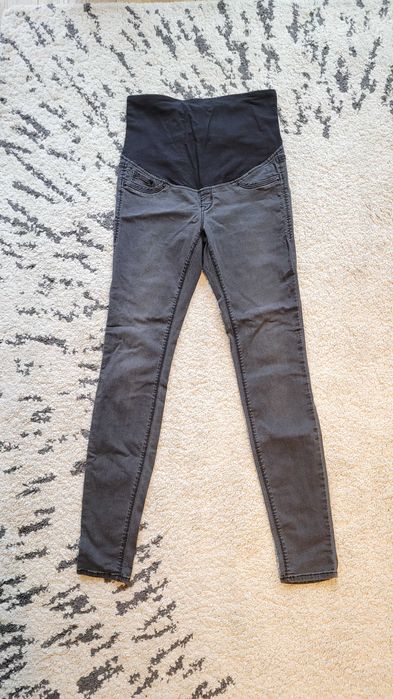 Zestaw ubrań ciążowych H&M spodnie S, koszulka XS