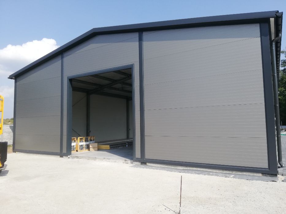 Hala stalowa ocieplana 15x36x4,5m 540m2