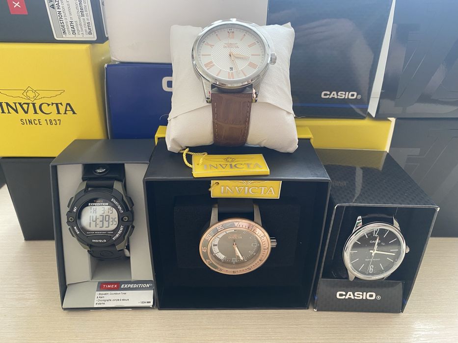 Продам годинники ( час, часи, годинник) Casio Timex Invicta Cadisen