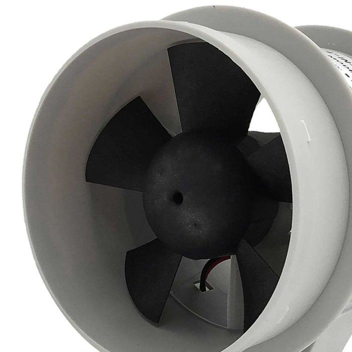Вентилятор 12 V канальний d 100 мм Standart вологостійкий