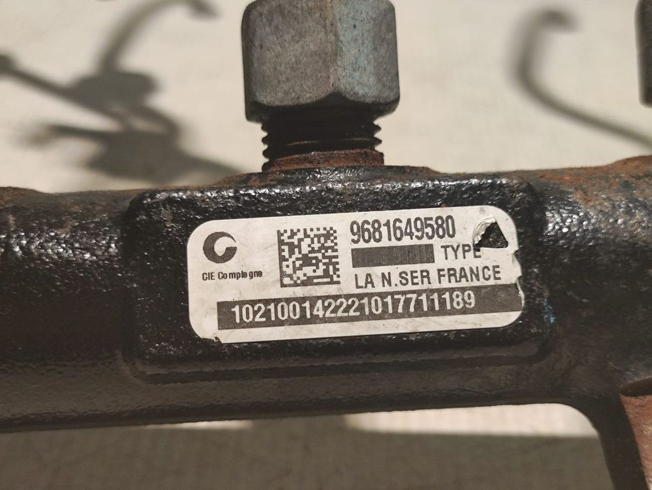 REGUA INJETOR INJETORES INJECTOR INJECTORES CITROEN C8 EA EB 2.0 HDI