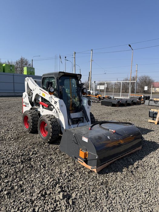 Нова бункерна щітка Wolverine для Bobcat, JCB, CAT, Case, Mustang