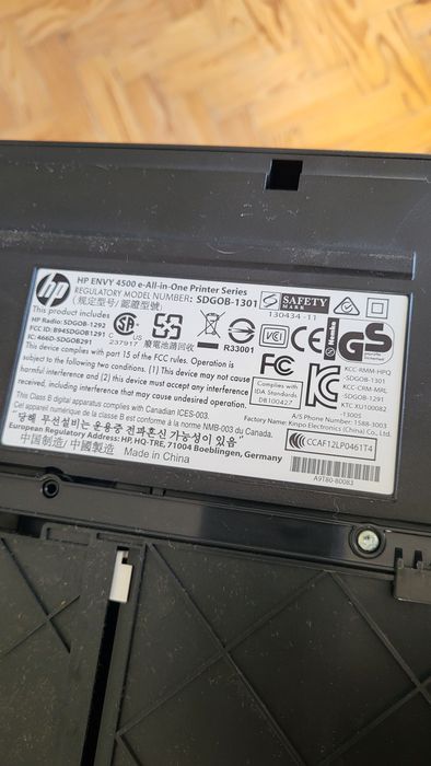 Impressora HP 4500