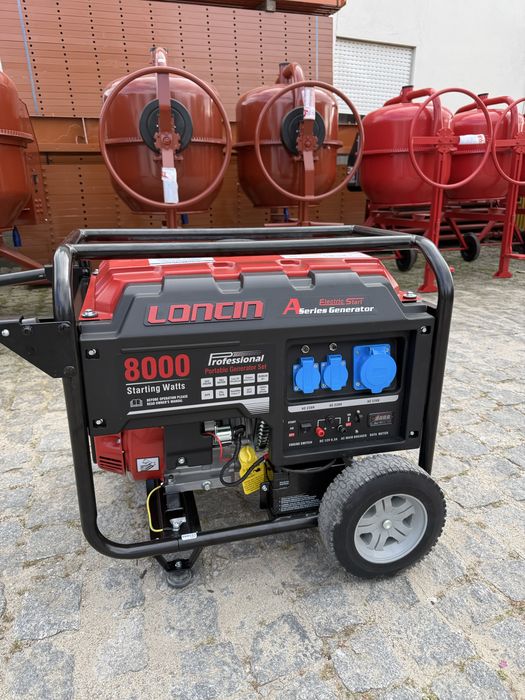 Gerador Loncin LC8000DAS Gasolina